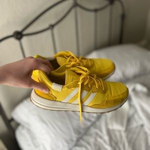Adidas Yellow Sneakers!!!!!!!!